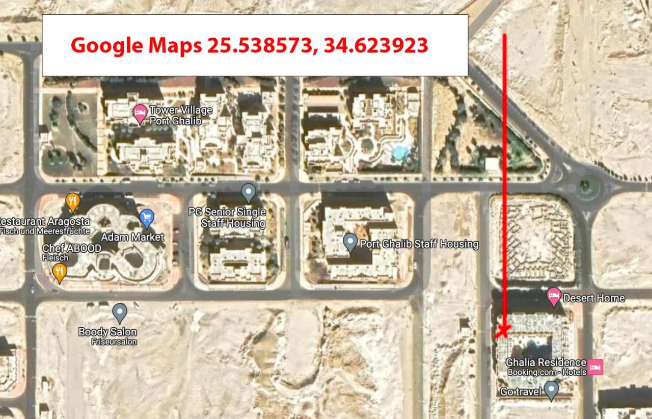 Portghalibflat Appartement Port Ghalib Buitenkant foto